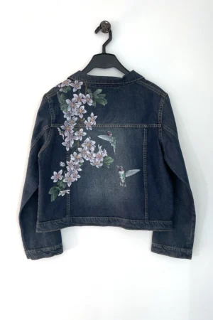 Campera CEREZOS Y COLIBRÍES