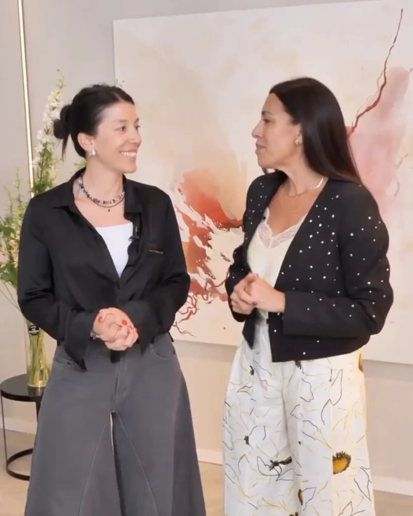 Cuadros para consultorios médicos arte abstracto manchas de vino Bel Davalos