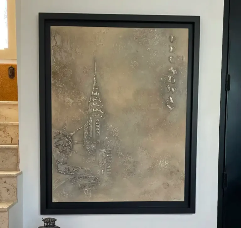 Cuadros abstractos personalizados Nueva York - Bel Davalos