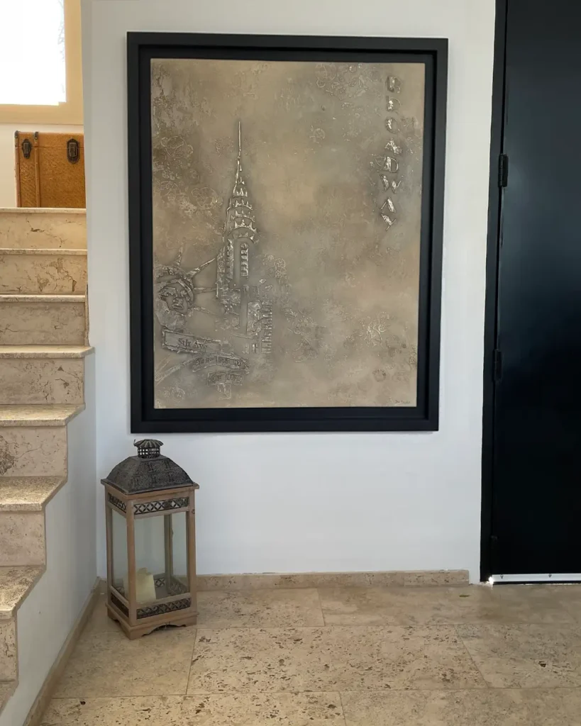 Cuadros abstractos personalizados Nueva York - Bel Davalos