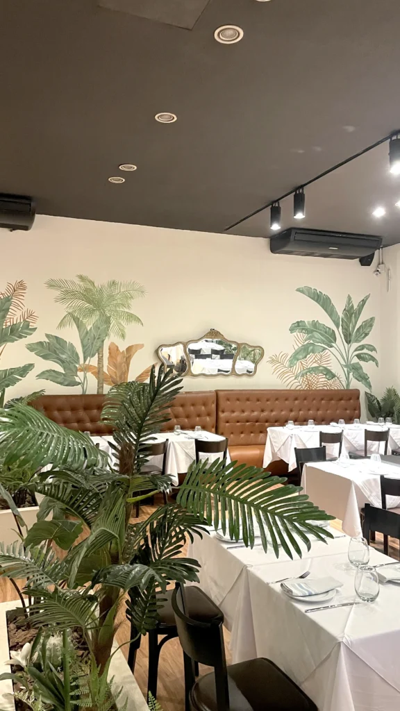 Mural terminado en Maridaje Pizza y Parrilla Canning